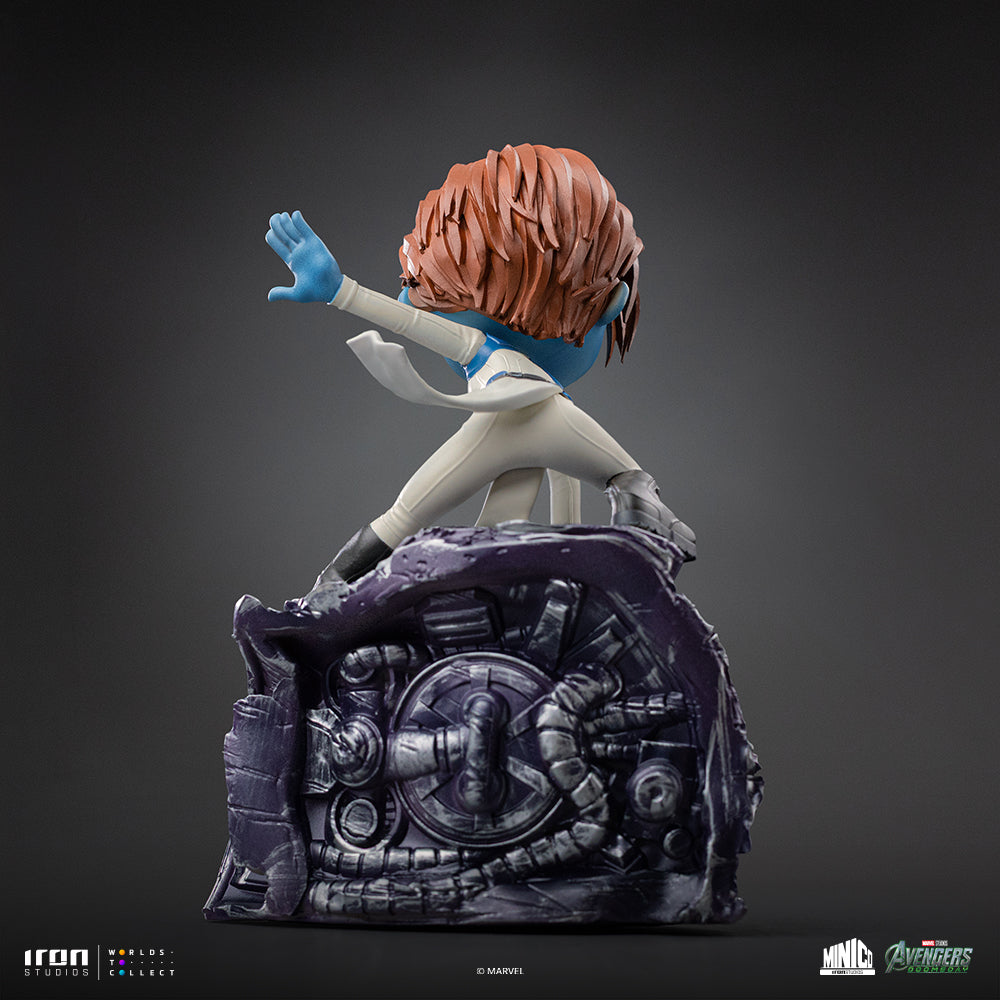 Blue Shapeshifting Heroine - Mini Collectible Statue