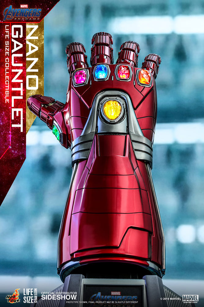 Armoured LED Display Gauntlet - Life-Size 52 cm