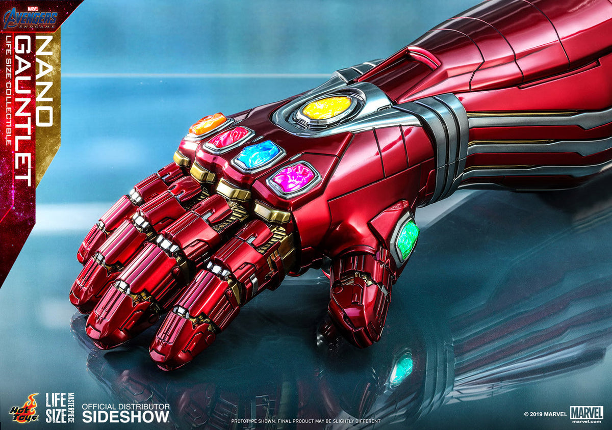 Armoured LED Display Gauntlet - Life-Size 52 cm