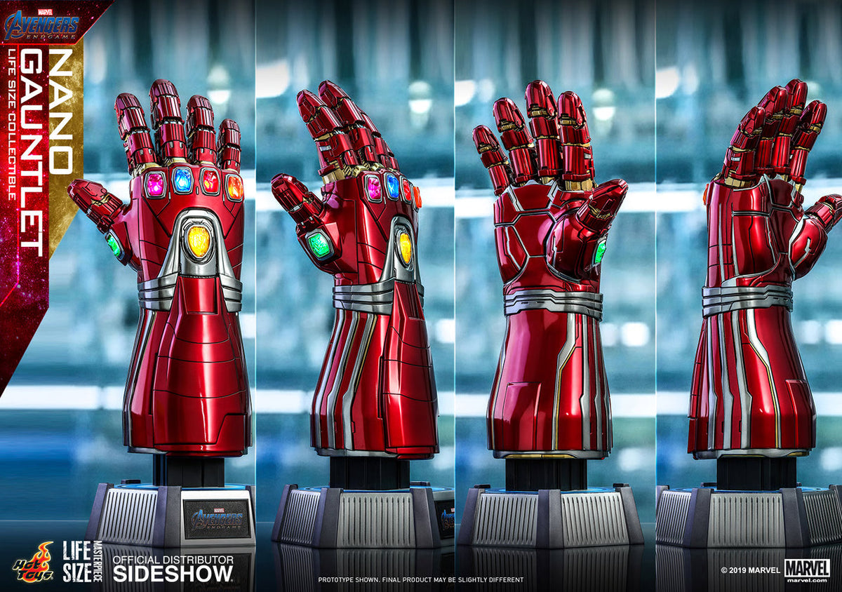 Armoured LED Display Gauntlet - Life-Size 52 cm