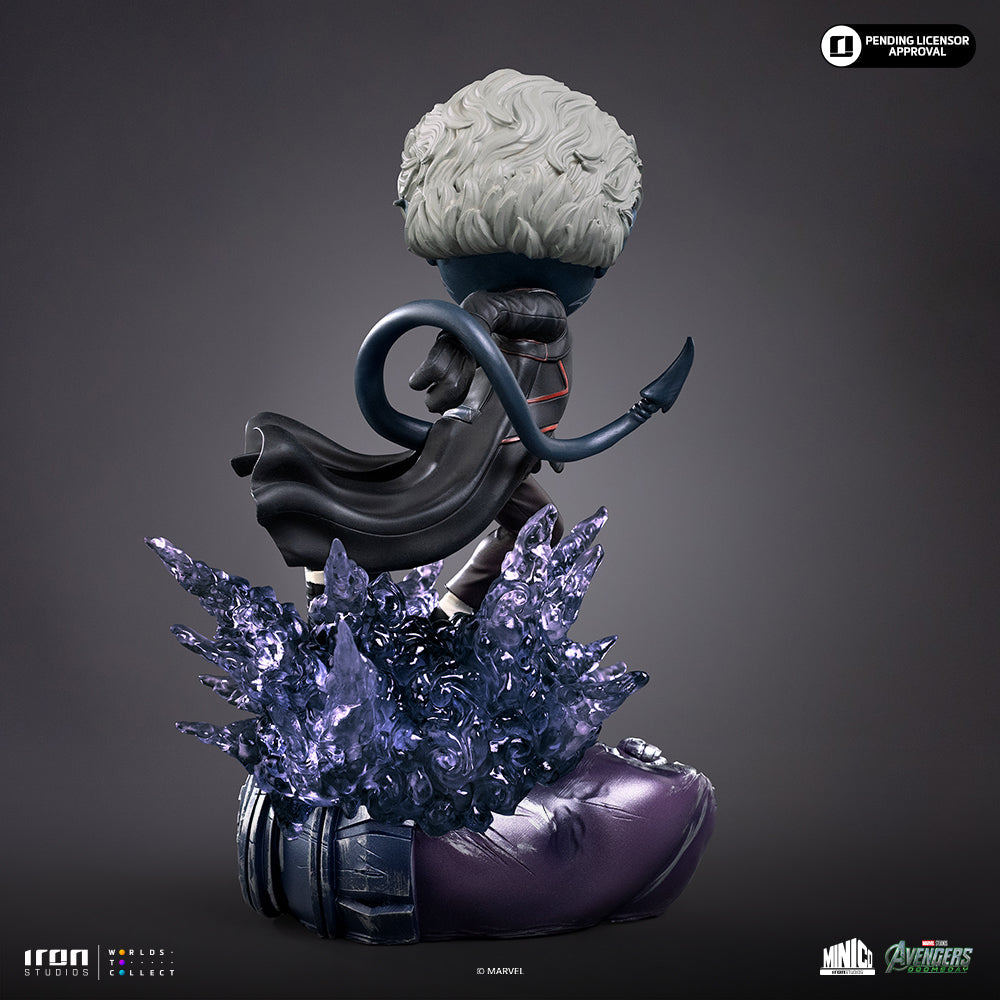 Blue Teleporting Hero - Mini Collectible Statue