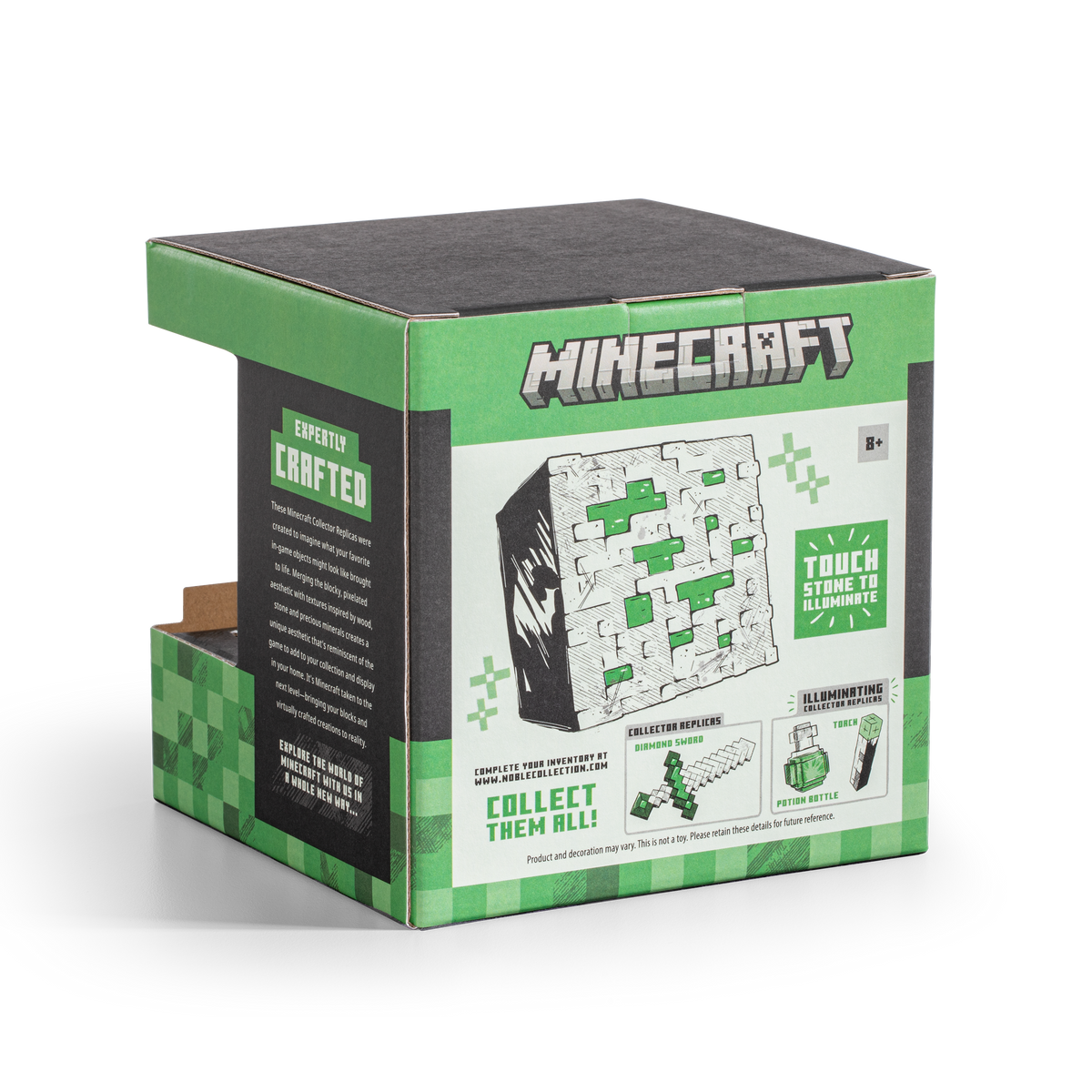 Blue Pixel Ore – Illuminating Collector Replica