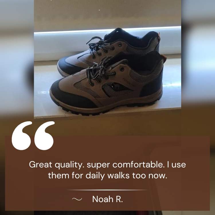 Ergonomic Trekking Shoes – OrthoStep Outdoor Walking Footwear