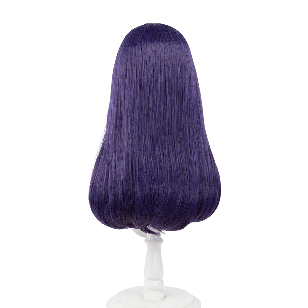 Overwatch D.Mon Purple Wig Halloween Cosplay Accessory