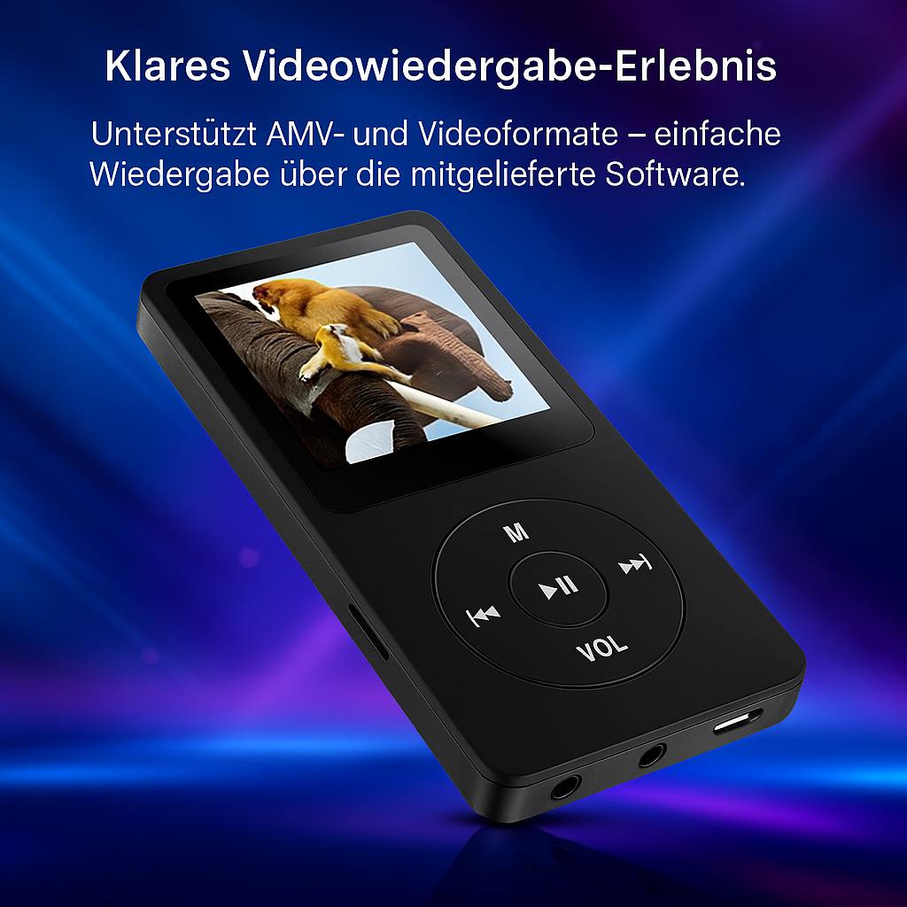 Portable MP3 Music Player – Compact Digital Audio Player