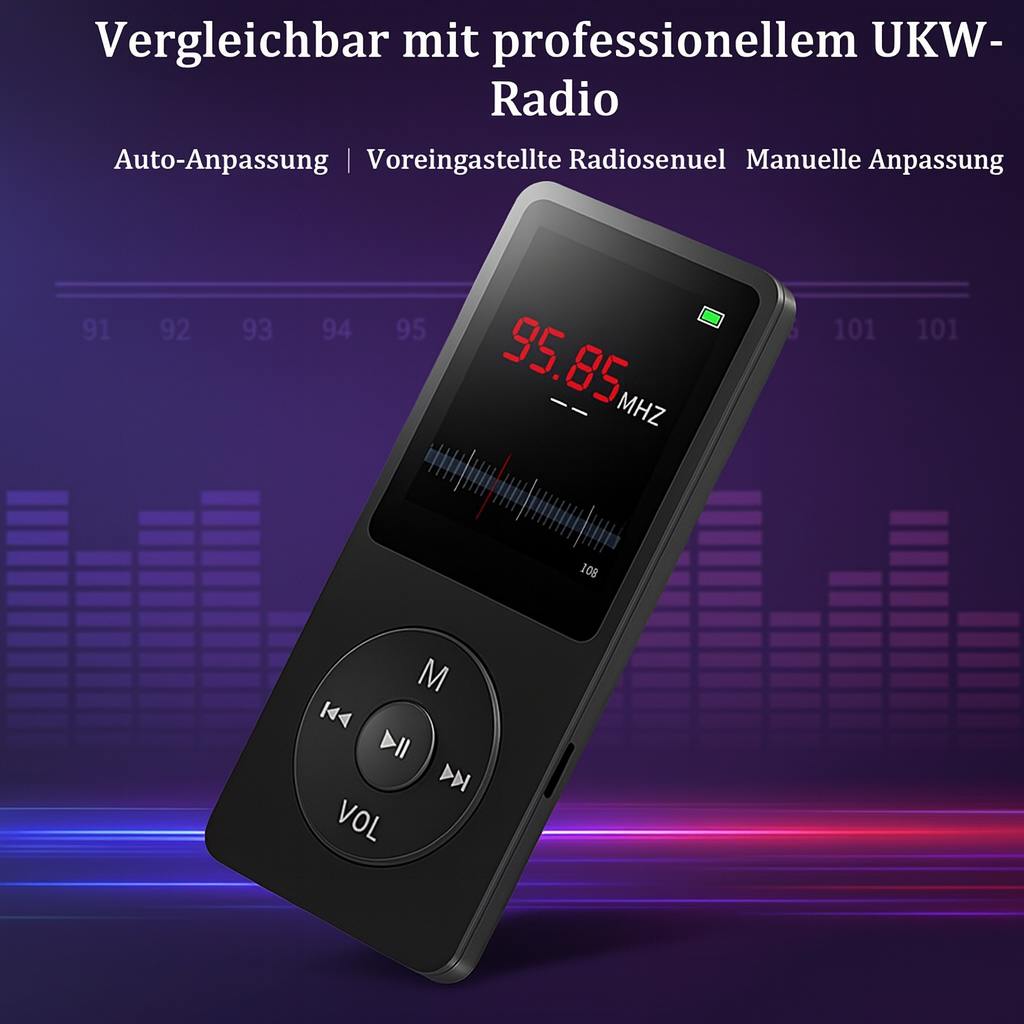 Portable MP3 Music Player – Compact Digital Audio Player