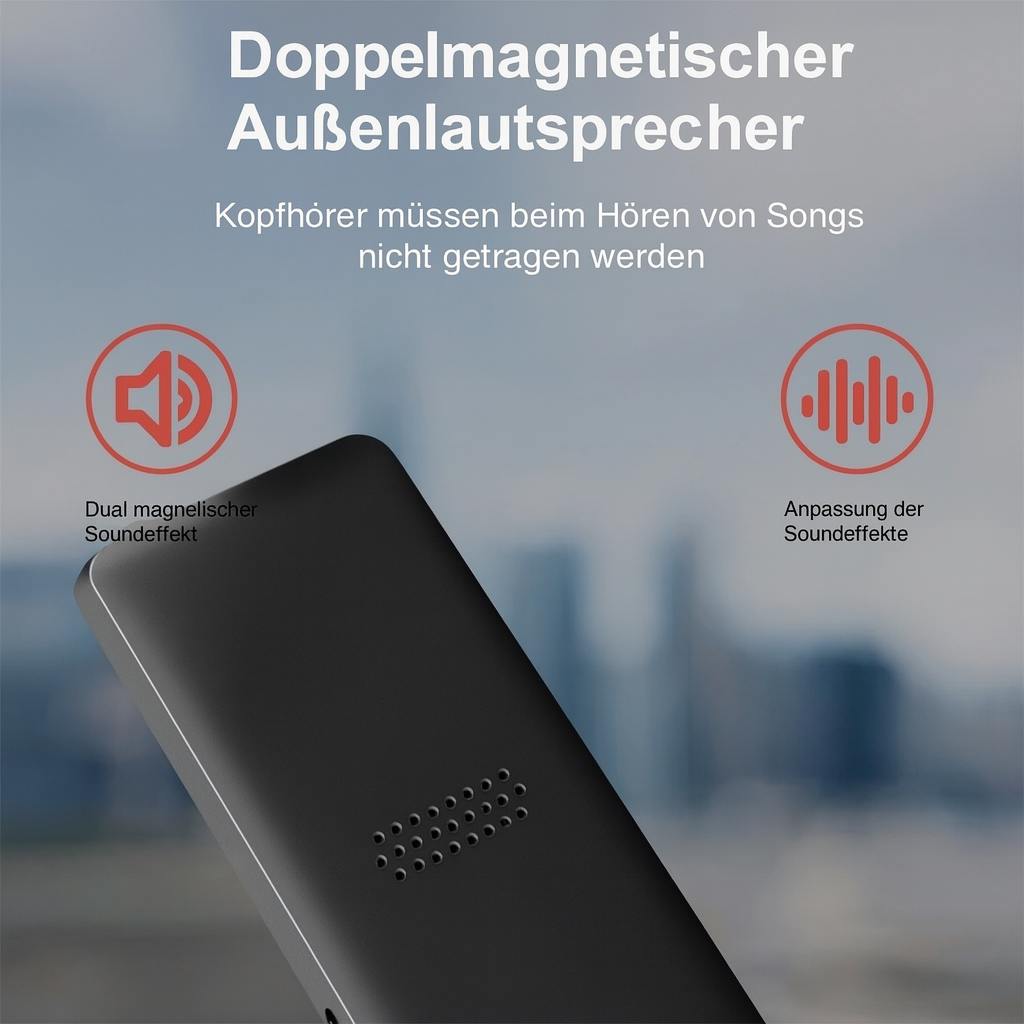 Portable MP3 Music Player – Compact Digital Audio Player