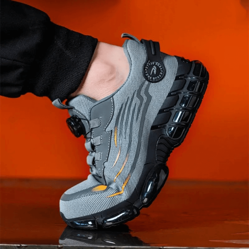 Men’s Orthopedic Safety Work Shoes – Puncture Resistant, Slip Resistant