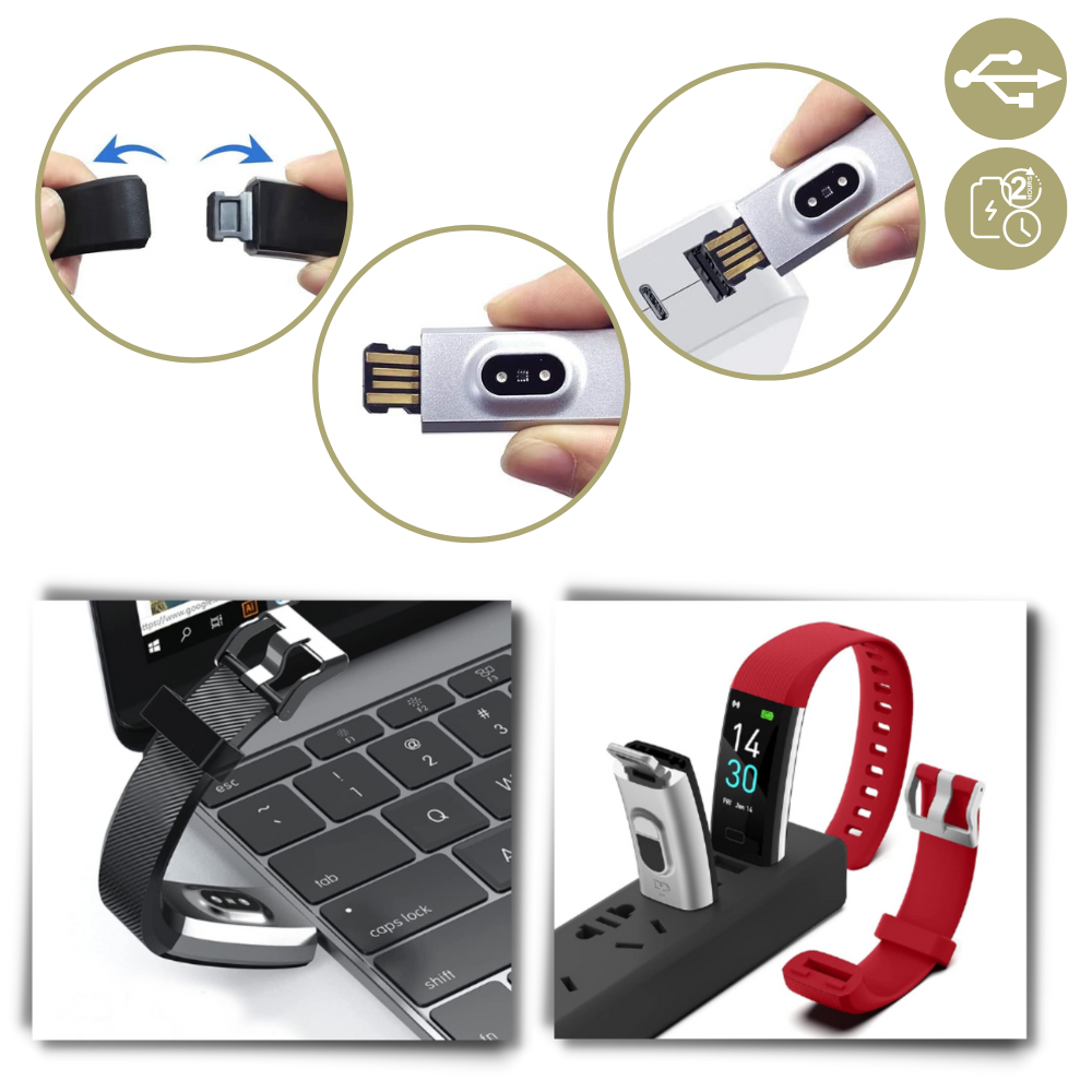 Senior Smartwatch – Heart Rate, Blood Pressure & Activity Tracking