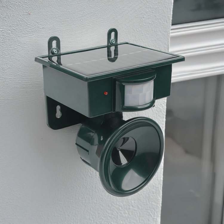 Solar Ultrasonic Bird Repeller – Smart Outdoor Garden Deterrent
