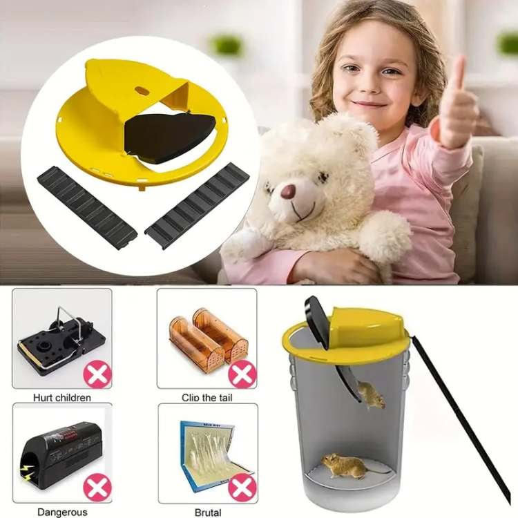 SmartCatch Mouse Trap – Reusable Indoor Rodent Trap