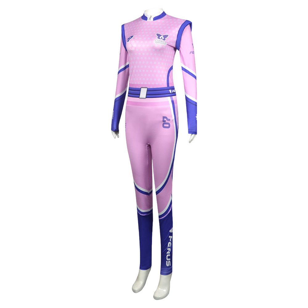 Speedstorm Encanto Isabella Pink Jumpsuit Racer Halloween Costume