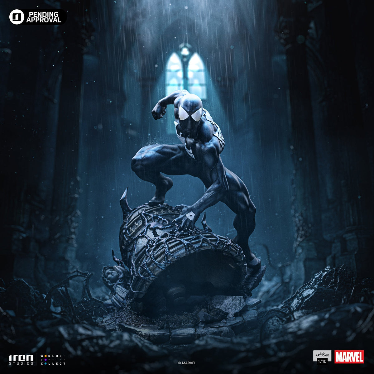 Web Hero Black - Scale 1/10 Collectible Statue
