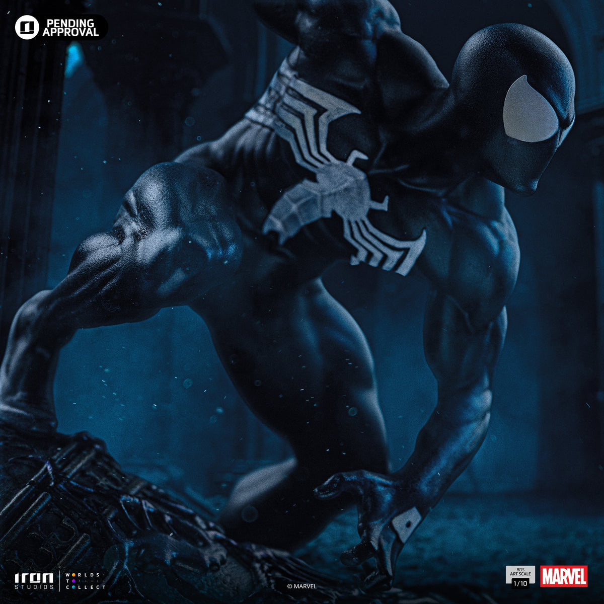 Web Hero Black - Scale 1/10 Collectible Statue