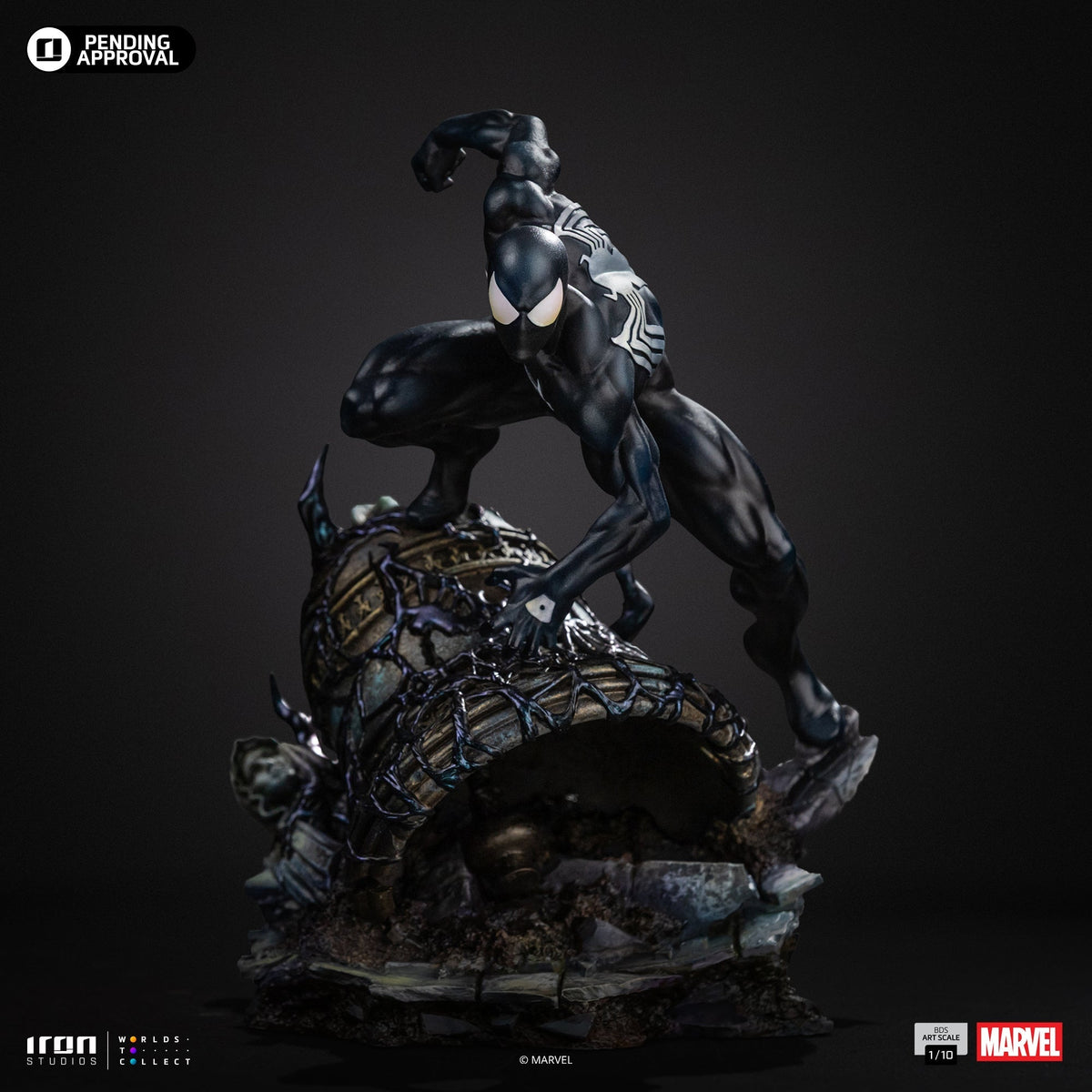 Web Hero Black - Scale 1/10 Collectible Statue