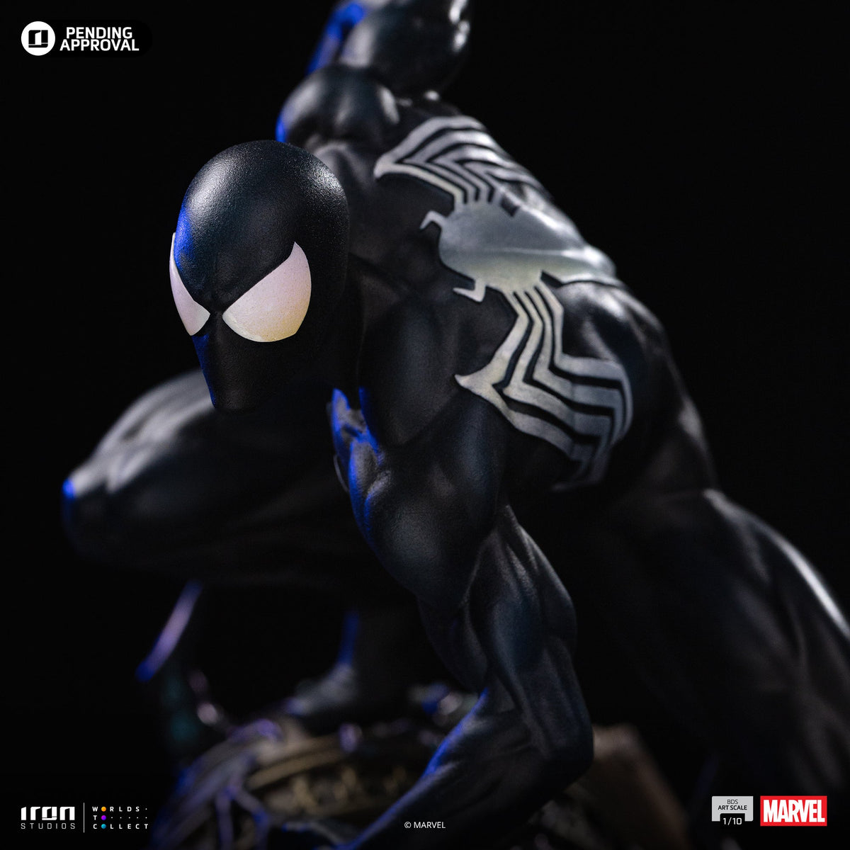 Web Hero Black - Scale 1/10 Collectible Statue