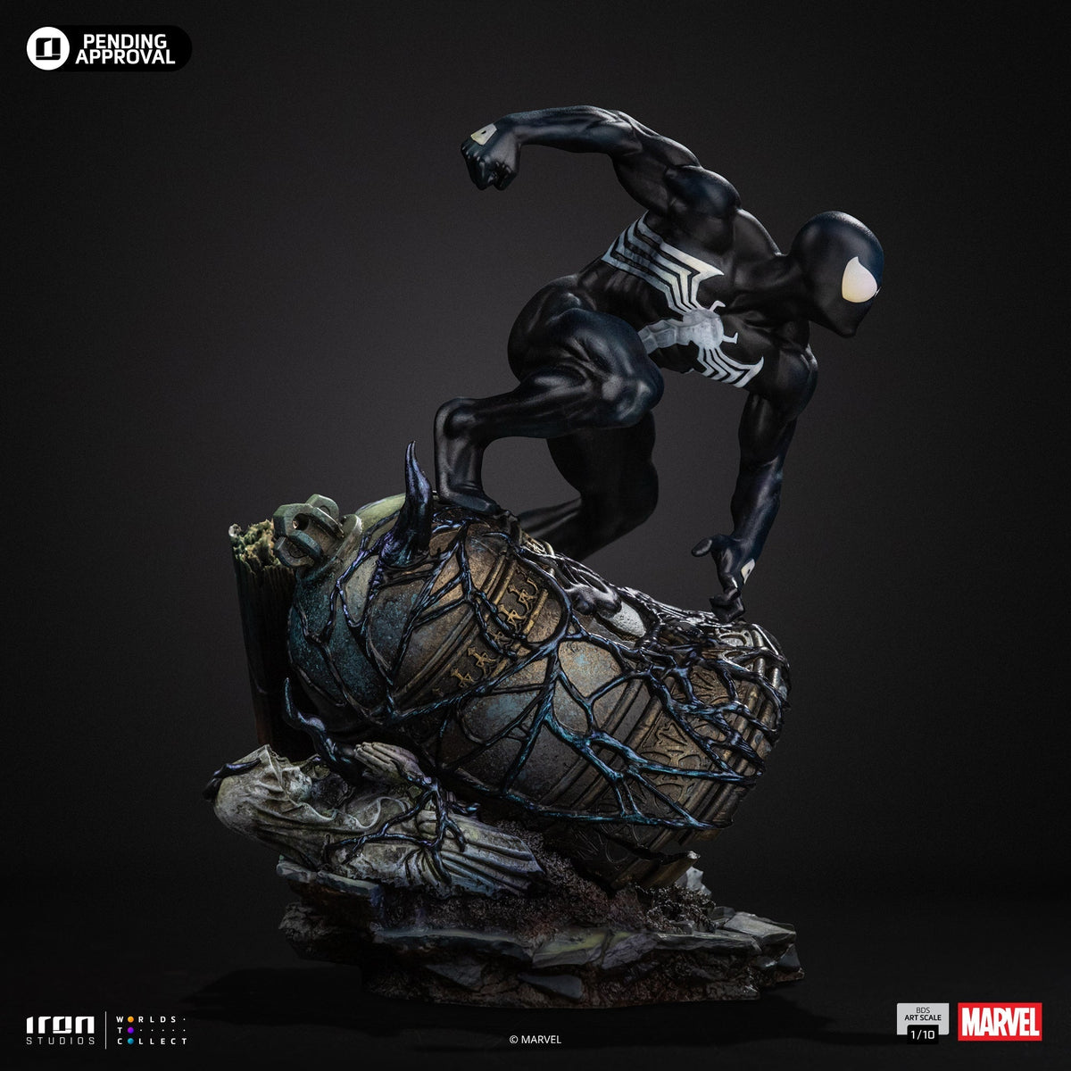 Web Hero Black - Scale 1/10 Collectible Statue