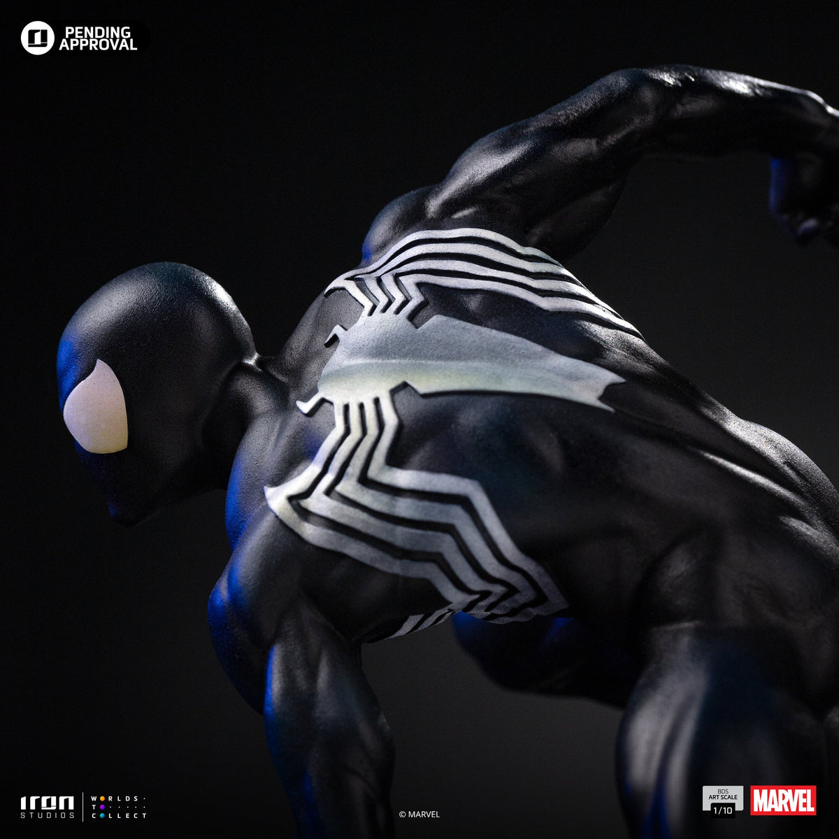 Web Hero Black - Scale 1/10 Collectible Statue