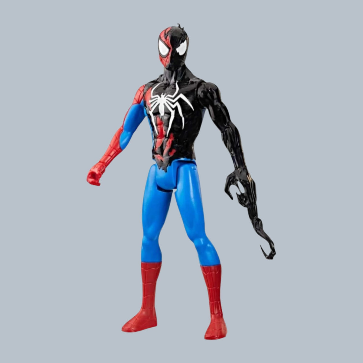 Web Hero Black Symbiote Creature Versus Web Hero Titan Figure