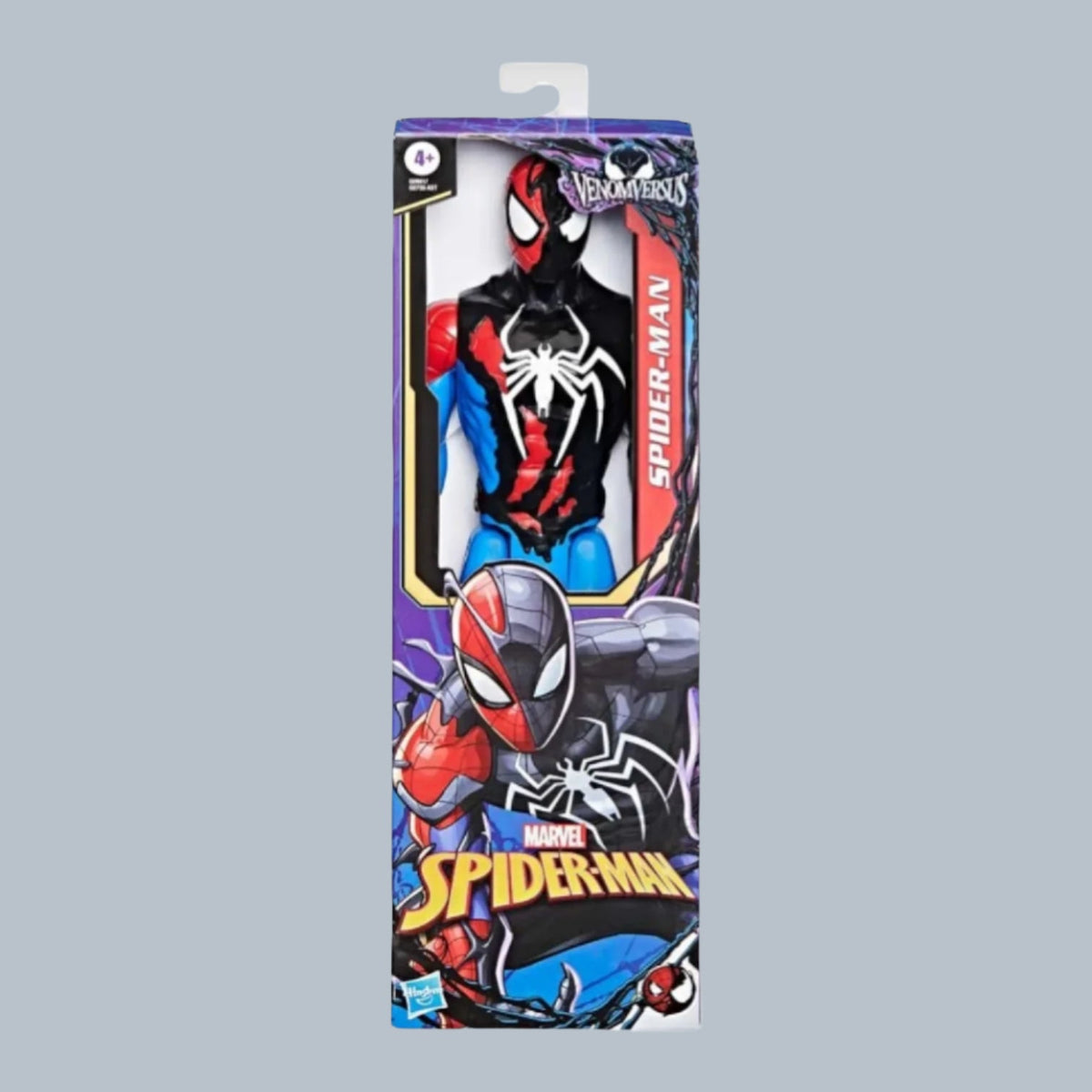 Web Hero Black Symbiote Creature Versus Web Hero Titan Figure