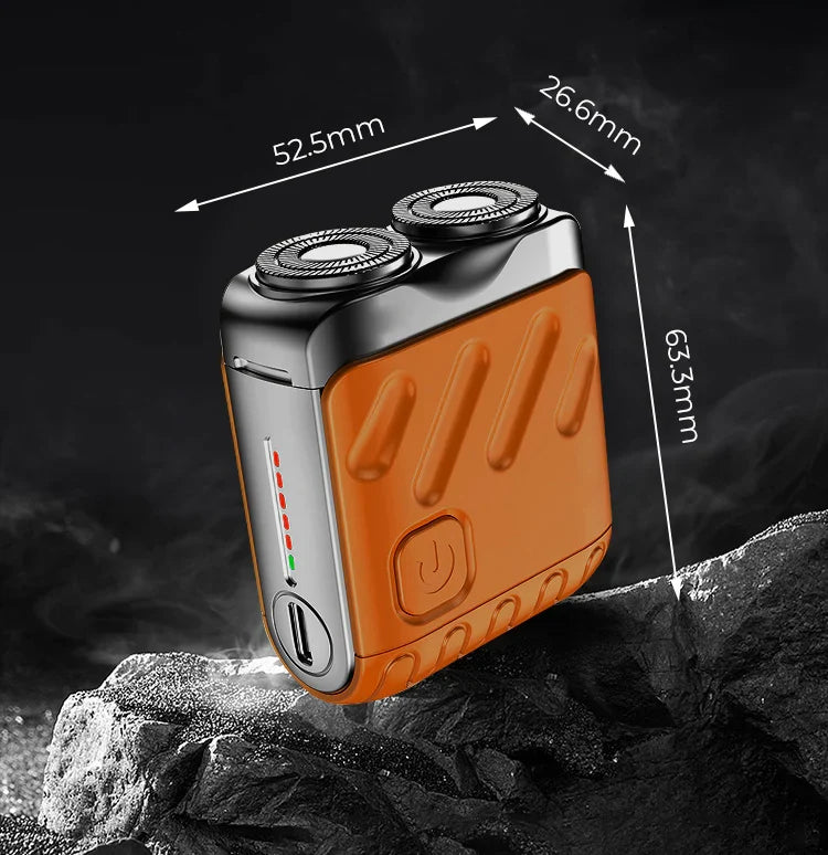 Portable Mini Electric Shaver – Compact Rechargeable Travel Razor