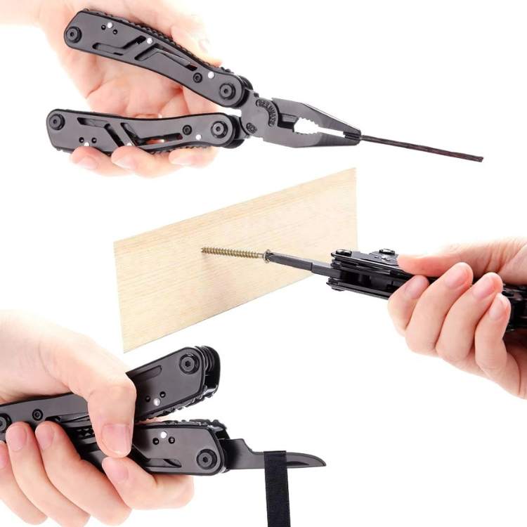 24-in-1 Stainless Steel Multi-Tool – Multifunction Wire Cutter & Hand Tool