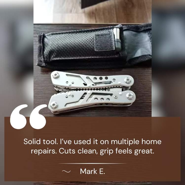 24-in-1 Stainless Steel Multi-Tool – Multifunction Wire Cutter & Hand Tool