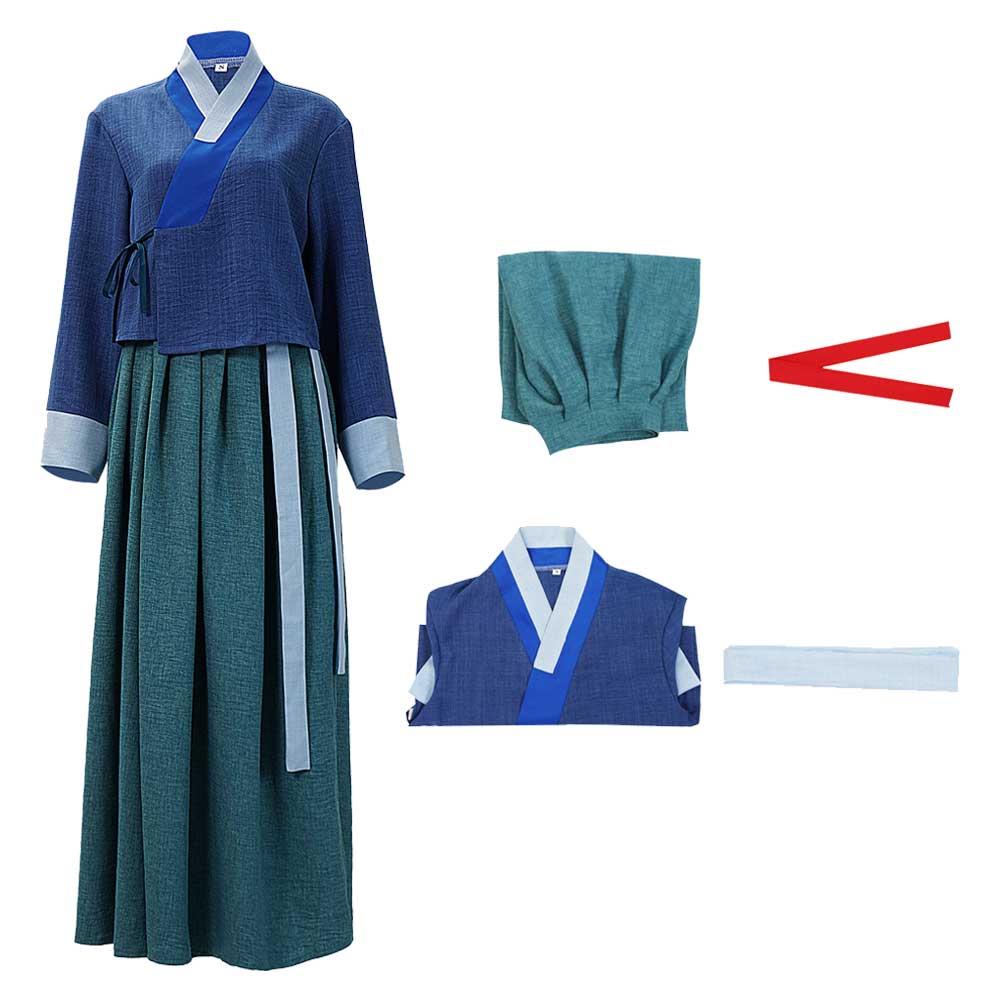 The East Palace (2026) Saeng-gang Blue Green Halloween Costume