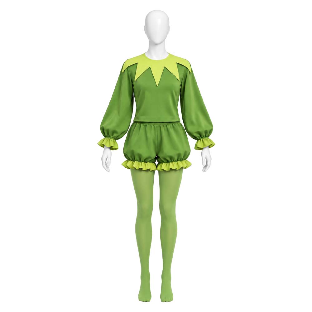 The Muppet Show Kermit The Frog Green Halloween Costume