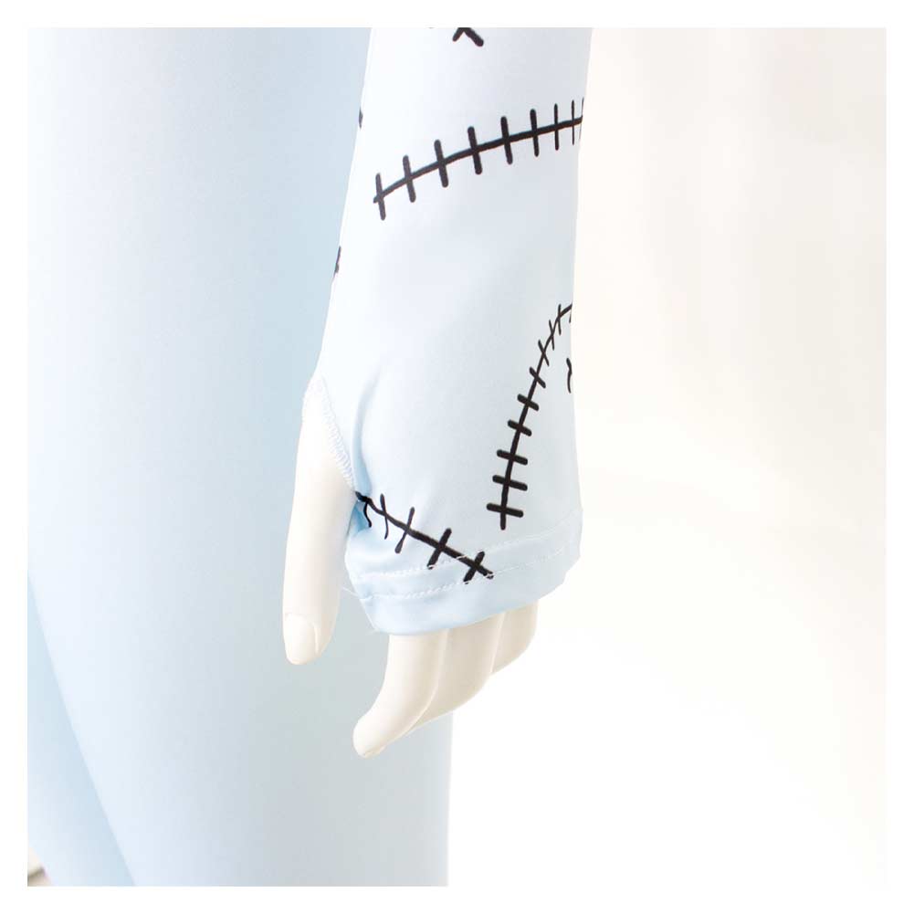 Sally Rag Doll Leggings & Sleeve Covers - Halloween Costume Accessories