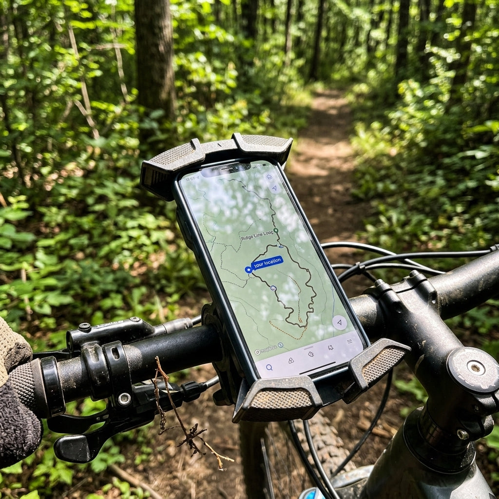Bicycle Phone Holder – 360° Handlebar Smartphone Mount