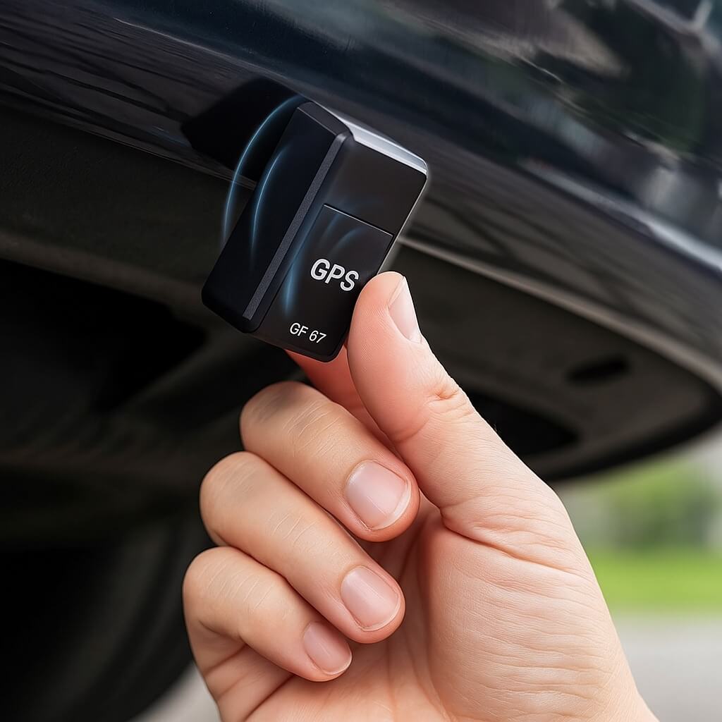 Compact Magnetic GPS Tracker – Portable Vehicle & Asset Location Tracker