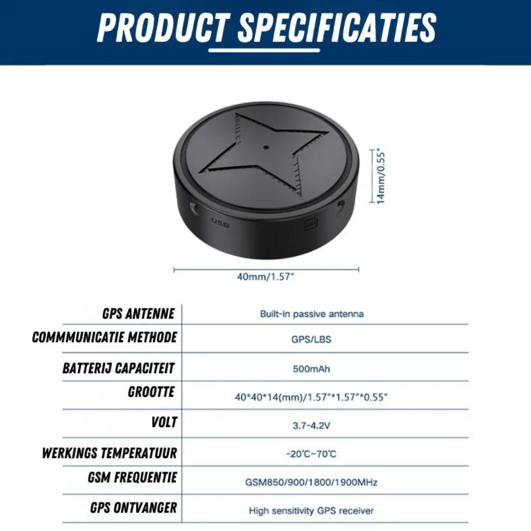 Magnetic GPS Tracker – Real-Time Vehicle & Asset Location