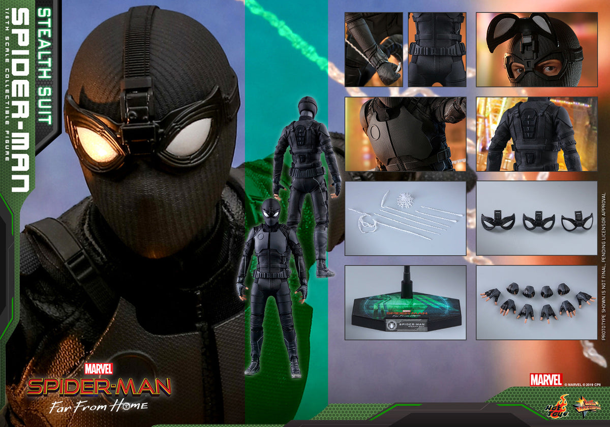 Web Hero (Stealth Suit) 1/6 Scale Action Figure
