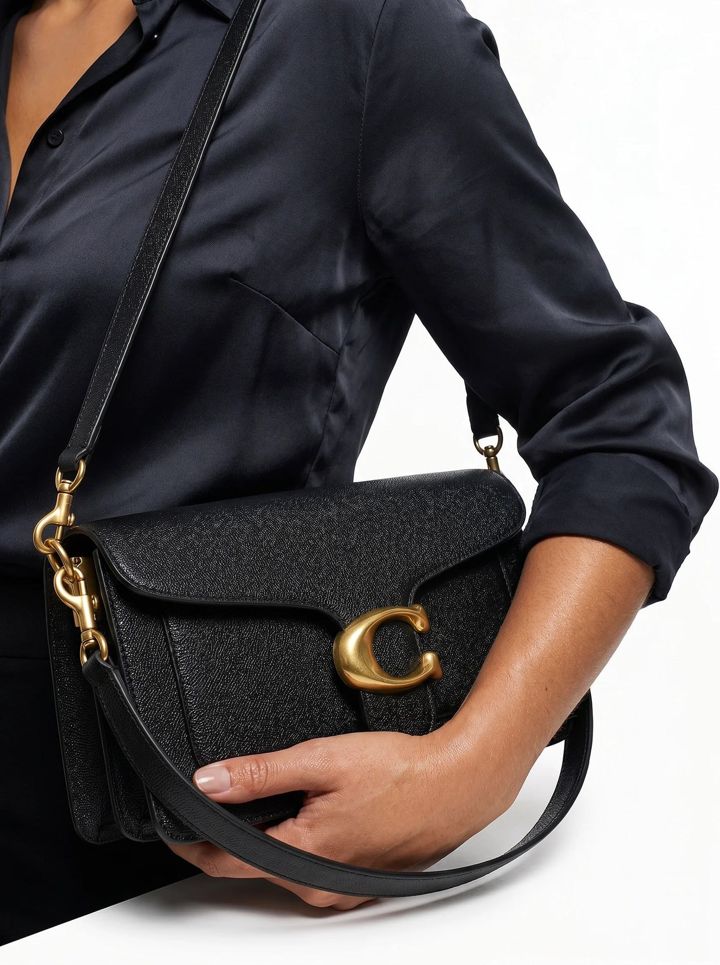 Women’s Dual-Strap Crossbody Bag – Compact PU Leather Shoulder Bag