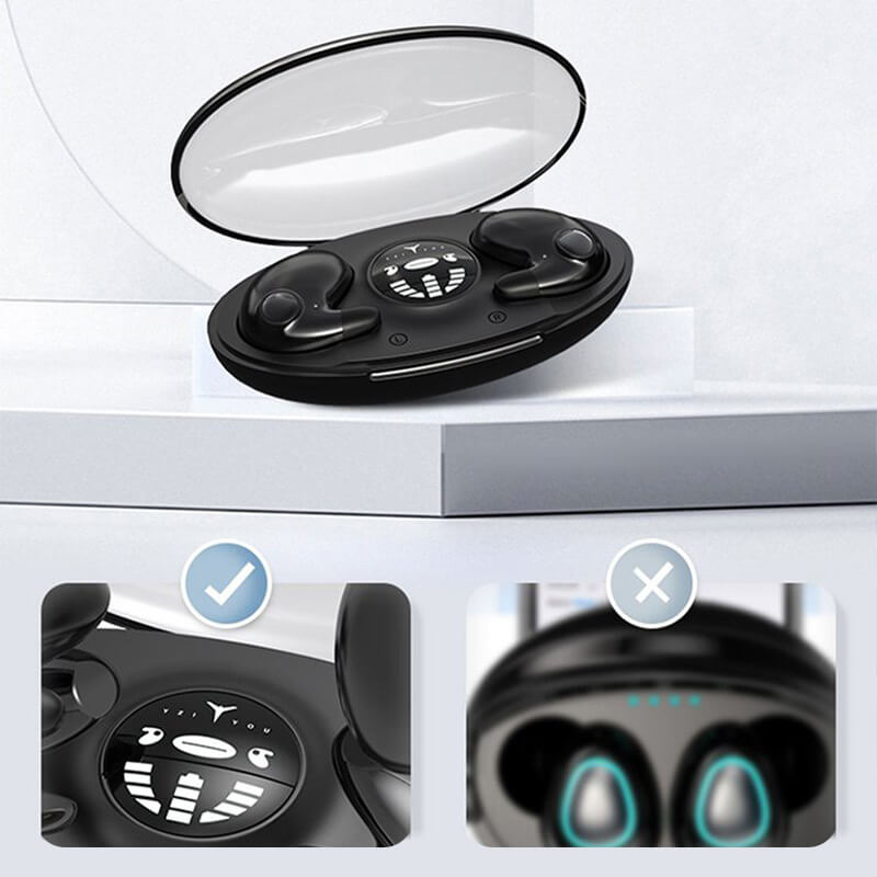 Wireless Sleep Earbuds – Bluetooth 5.3 In-Ear Headphones with Charging Case