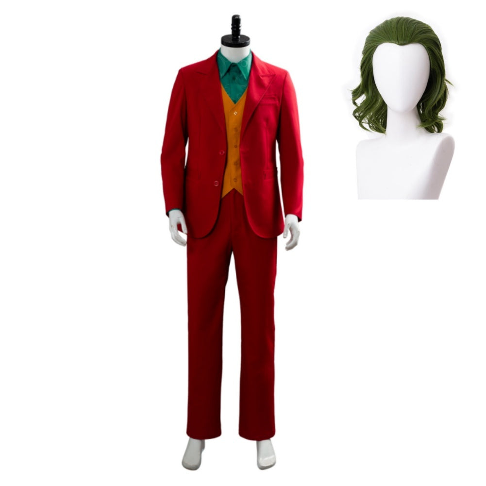 Arthur Fleck Joker Red Suit Halloween Costume - 2019 Film